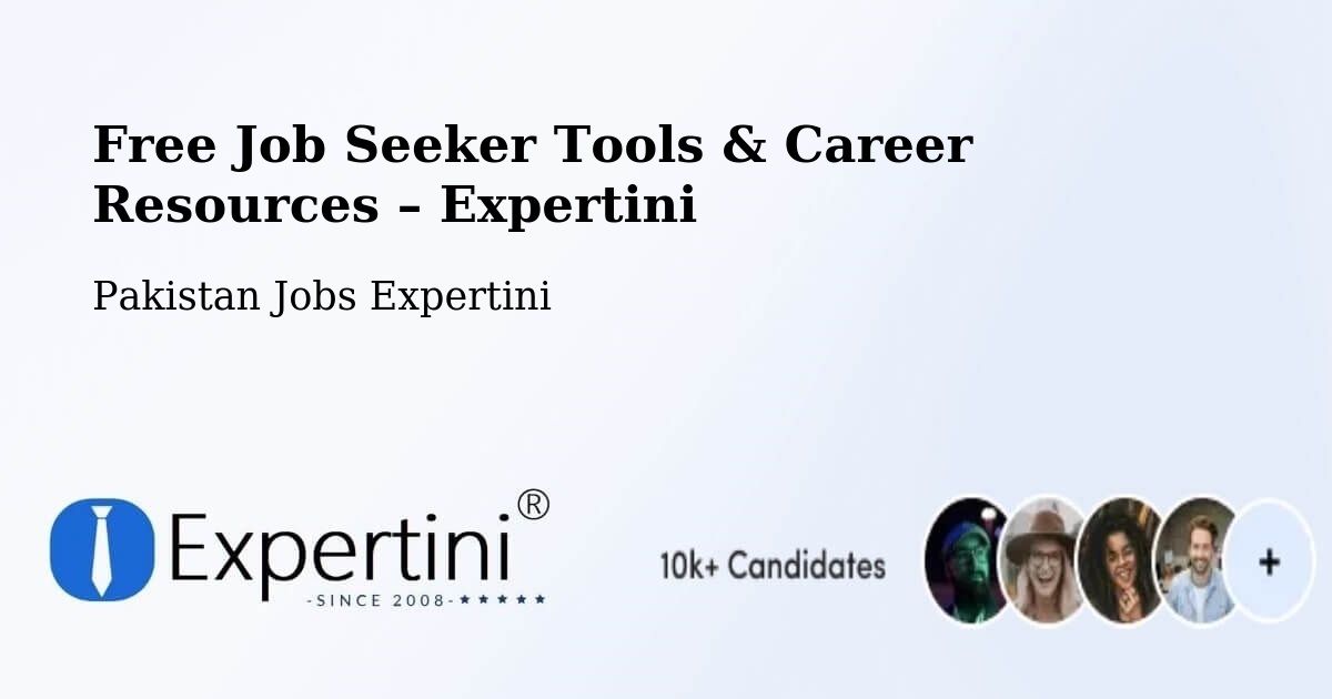 Free Job Seeker Tools & Career Resources – Rabwah - Rabwah, Pakistan Jobs Expertini