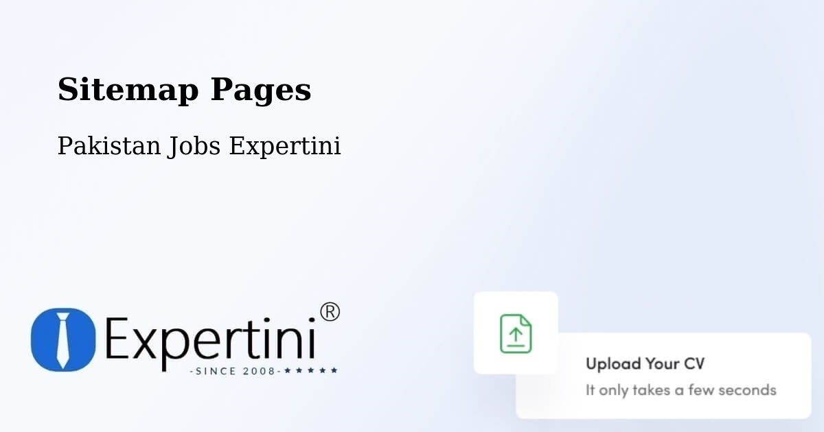 Sitemap Pages - Rabwah - Pakistan Jobs Expertini